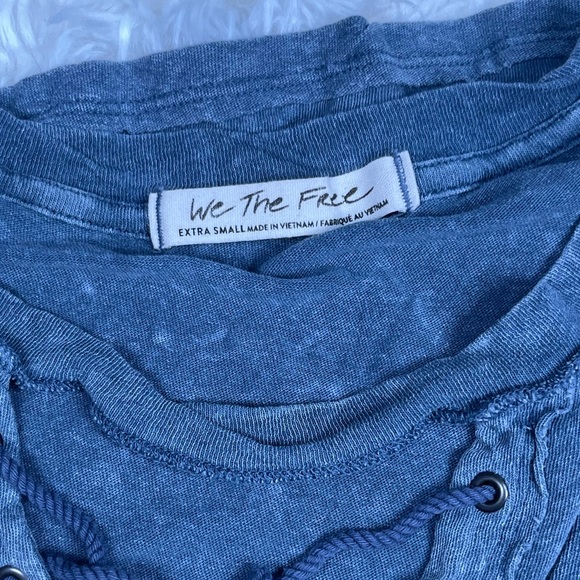 Free People | We The Free | Azalea Lace Up Shirt - Picture 6 of 8